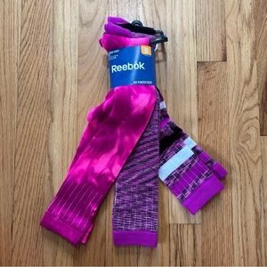 NWT Reebok All Sport Socks 3 Pack Women/Youth